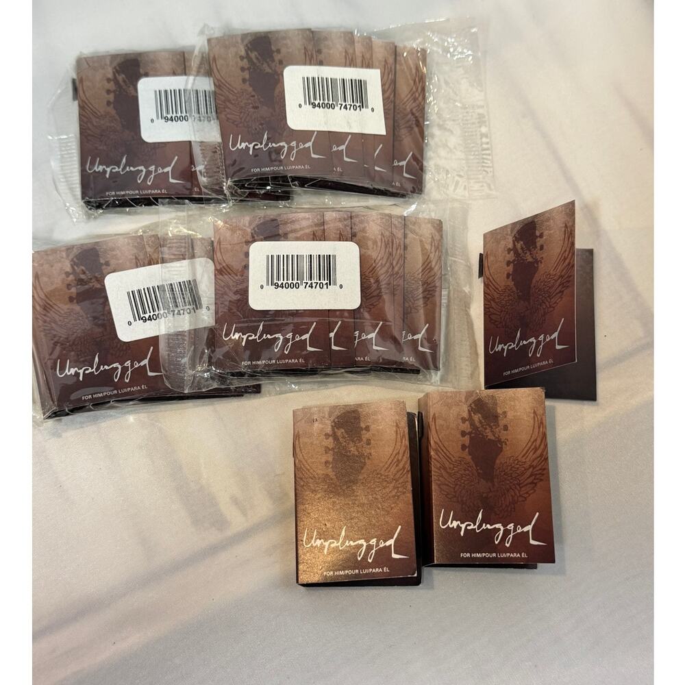 Unplugged for him 23 , .5 ml vial on card samples, Avon, Jon Bon Jovi